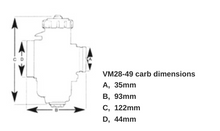 Load image into Gallery viewer, Spitfire Butterfy Carb Swap -- Mikuni VM Carburetor (Kohler Powered 78-79)