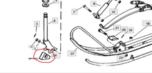 Load image into Gallery viewer, Ski Spindle Leaf Spring Bumper Stop M69643 - Sprintfire and Snowfire
