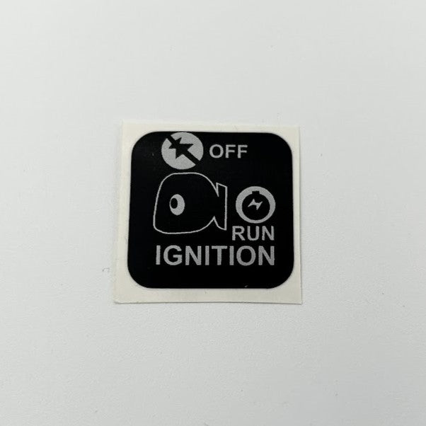 Ignition Decal - 