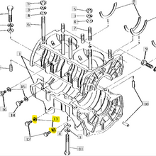 Load image into Gallery viewer, NOS M64690 Crank Case Gaskets 5 Pack - Kioritz Engines