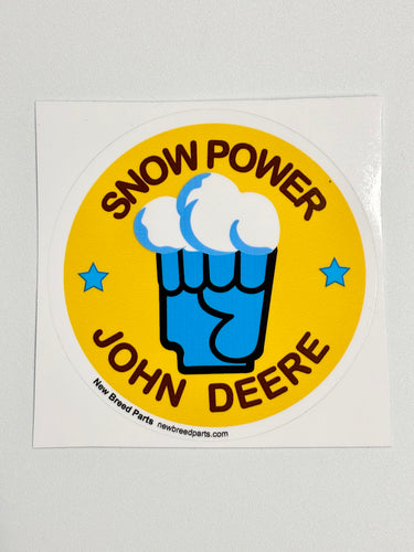 Patch Sticker - “SNOW POWER”