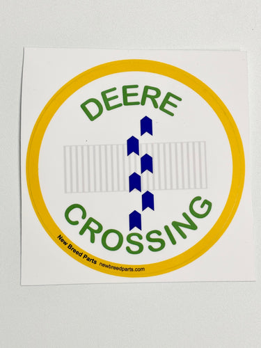 Patch Sticker - “DEERE CROSSING”