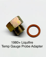 Load image into Gallery viewer, NOS John Deere Temperature Gauge Adapter and Gasket M66187 and M66568 - 1980+ Liquifire
