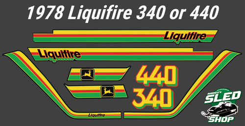 1978 John Deere Liquifire Graphics Set