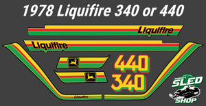 1978 John Deere Liquifire Graphics Set