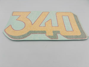 1978 Liquifire "340" Hood Decal - M67692