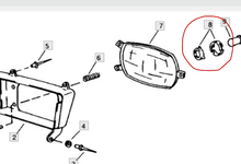 Load image into Gallery viewer, John Deere and Kawasaki Headlight Retainer Ring NOS