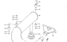 Load image into Gallery viewer, NOS Insulating Exhaust Washer 92022-3518 Invader and Intruder