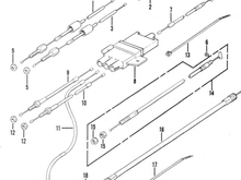 Load image into Gallery viewer, NOS Kawasaki Invader and Intruder Throttle Cable