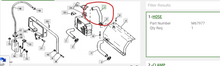 Load image into Gallery viewer, NOS 1980+ Liquifire Heat Exchanger Hose - M67977