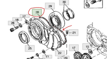 Load image into Gallery viewer, NOS 1980+ John Deere Liquifire PTO Gearbox Cover O-ring - M68126