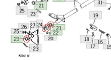 Load image into Gallery viewer, Steering Shaft Bushing and Washer Kit - 76-78 Cyclone and Liquifire - 24H18444 and N132422